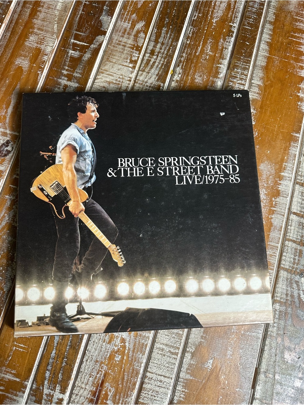 Bruce Springsteen & The E Street Band Live 1975-85 Vinyl Record - Black